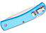 Bear & Son 138LBL Large Farmhand Lockback – Blue Aluminum, Made in USA