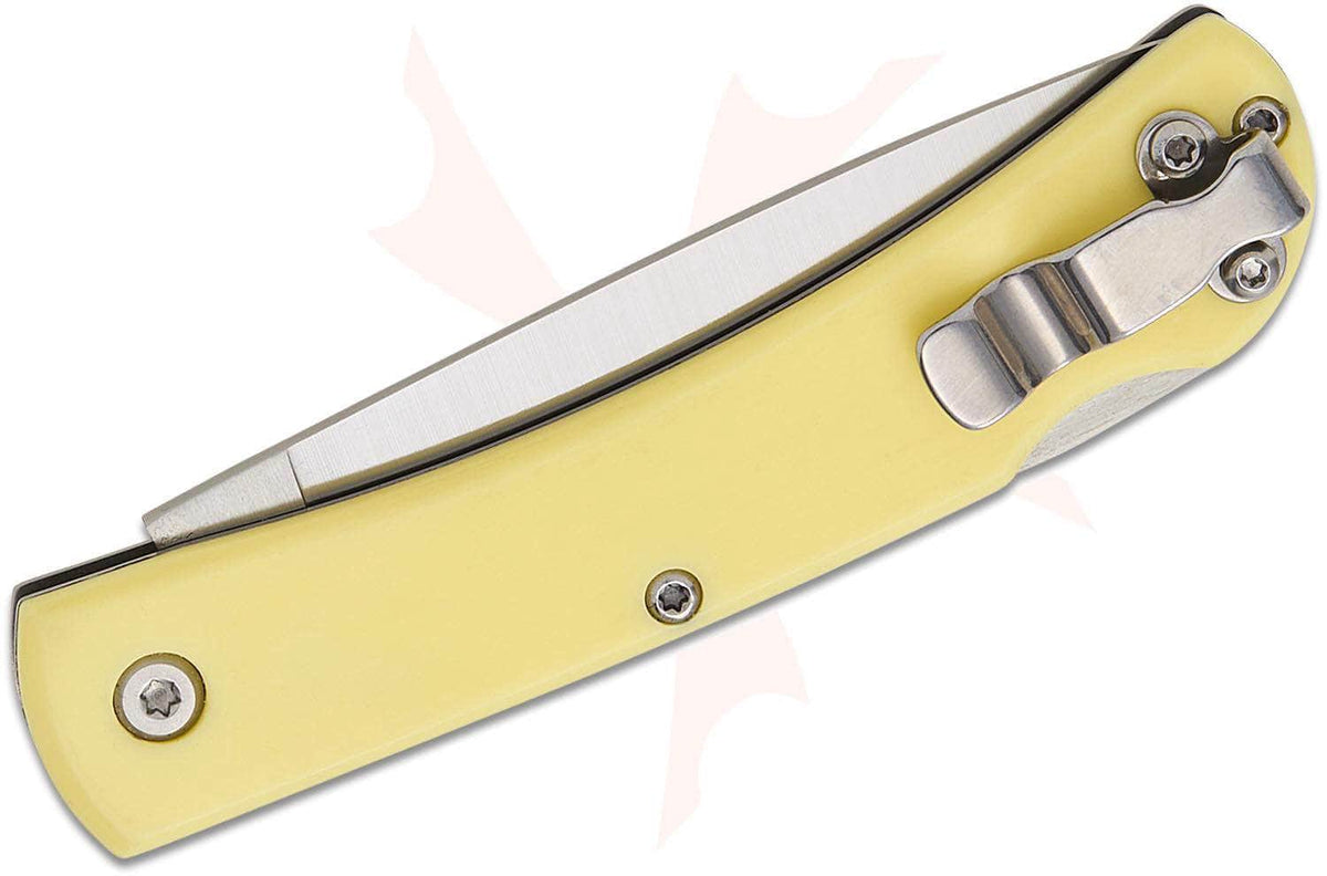 Bear & Son Locking Farmhand BCC337L – Carbon Steel, Yellow Delrin