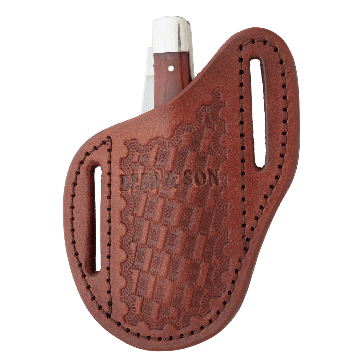 Bear & Son VTSH Vertical Leather Knife Sheath