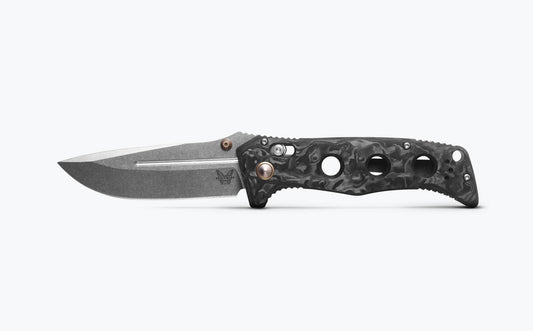 Benchmade Adamas 275-05 Folding Knife – MagnaCut, Marbled Carbon Fiber