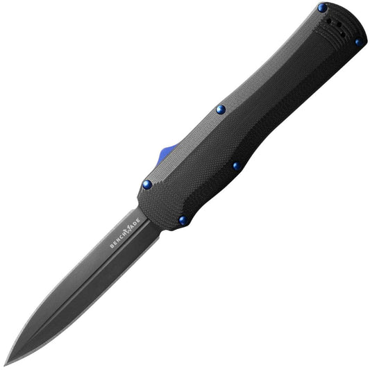 Benchmade 3400BK Autocrat OTF, 3.71" S30V Black Blade, Black Handle