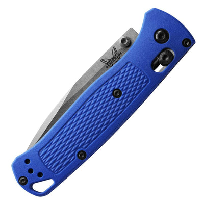 Benchmade Bugout, 3.24" Blade, Blue Grivory Handle - 535
