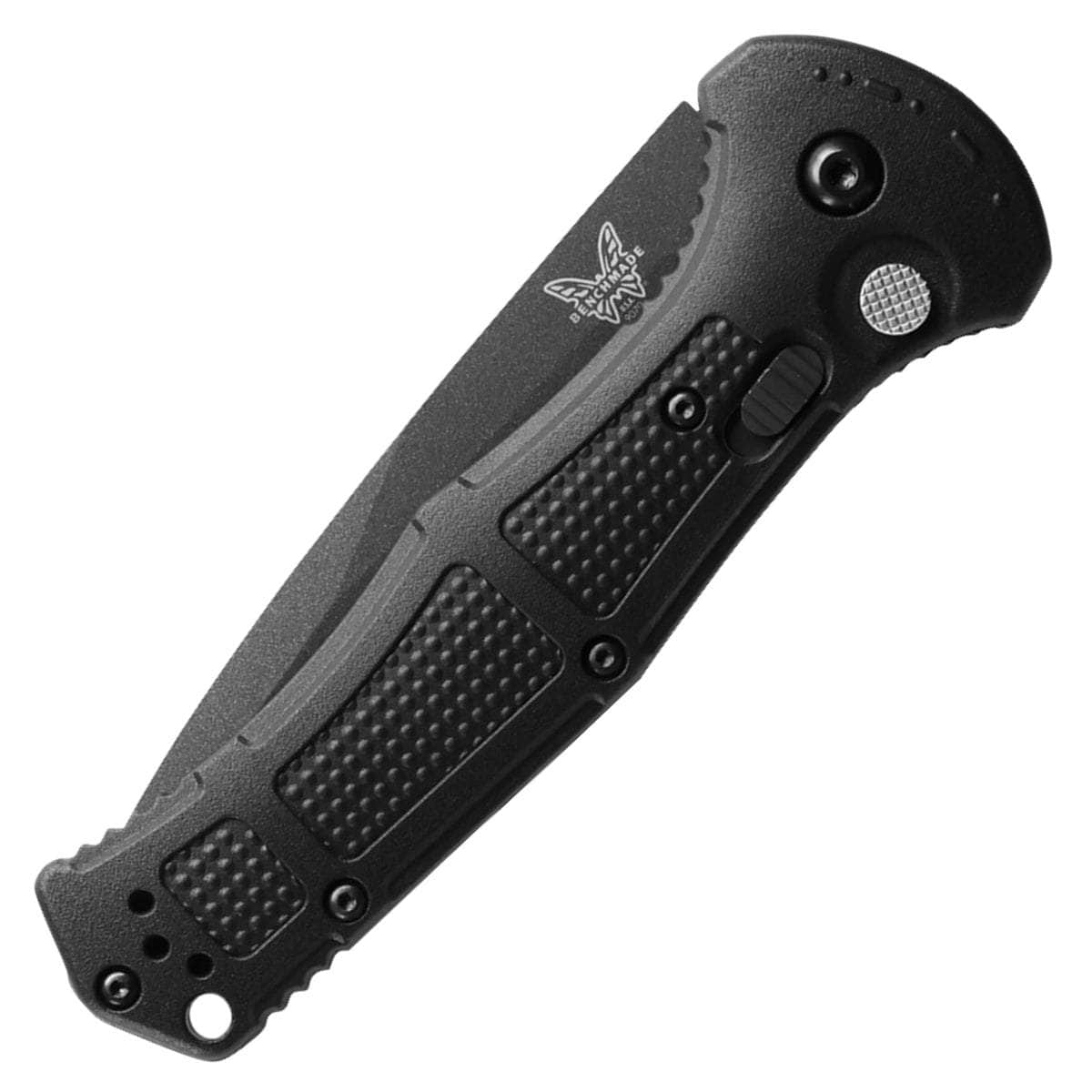 Benchmade Claymore Auto, 3.6" D2 Serrated Blade, Grivory Handle - 9070SBK