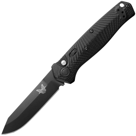 Benchmade Mediator, 3.3" S90V Reverse Tanto Blade, Black G10 Handle - 8551BK