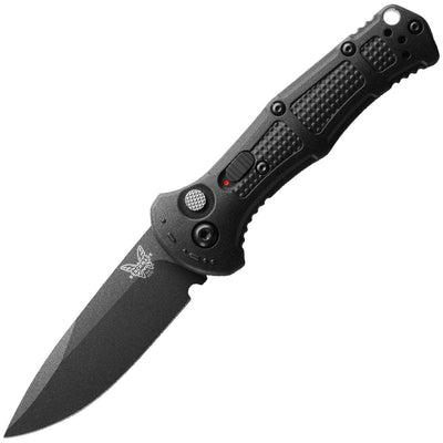 Benchmade Mini Claymore Auto, 3" D2 Blade, Grivory Handle - 9570BK