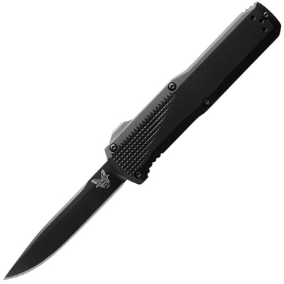 Benchmade Phaeton OTF, 3.45" S30V Blade Blade, Black Aluminum Handle - 4600DLC