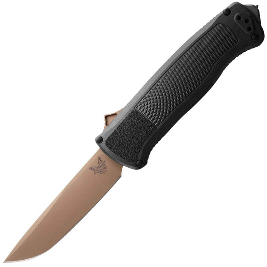 Benchmade 5370FE Shootout OTF Auto, 3.51" CruWear Blade, CF-Elite Handle