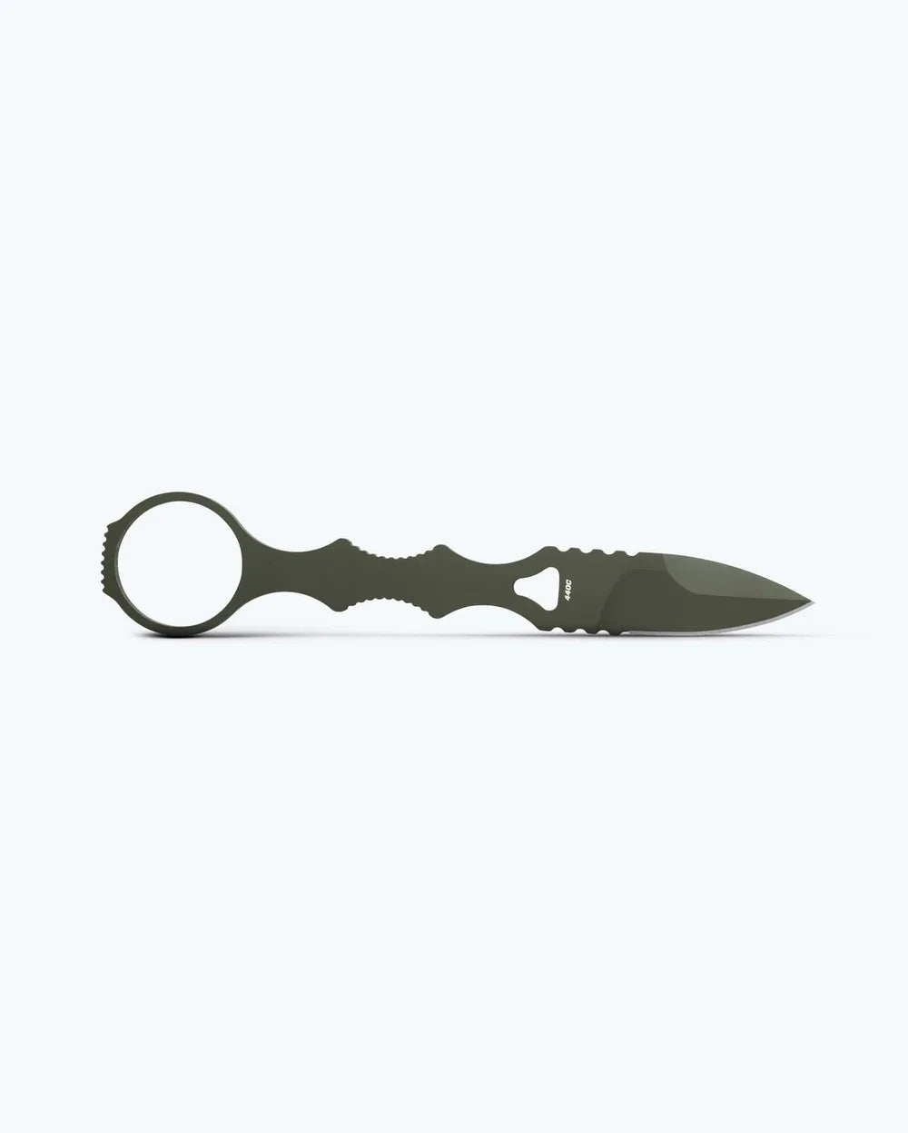 Benchmade Mini SOCP 177GN Dagger – OD Green Cerakote, Tan Sheath