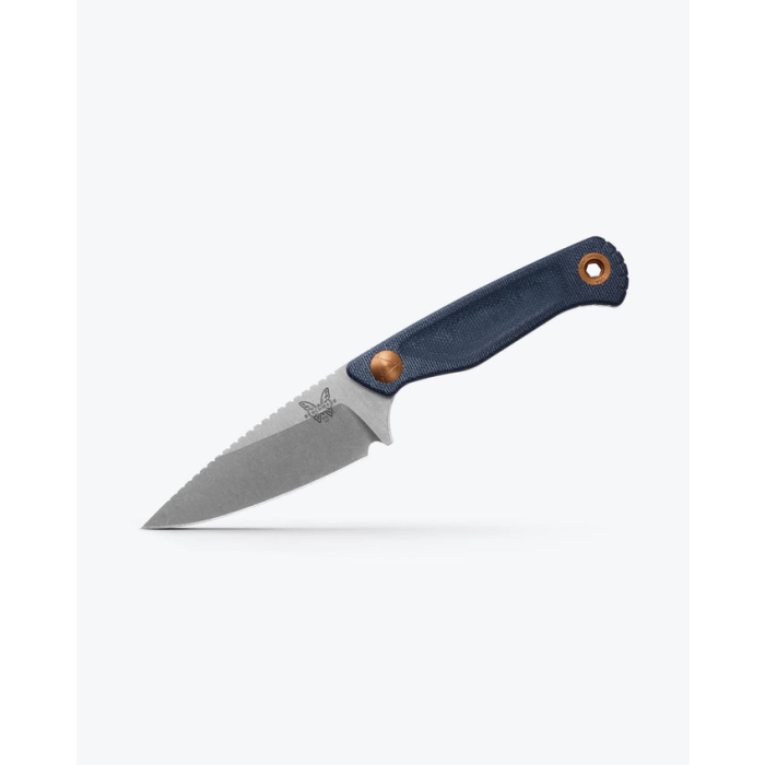 Benchmade Dacian 203-03 Fixed Blade Knife | Blue Denim Micarta | CPM MagnaCut