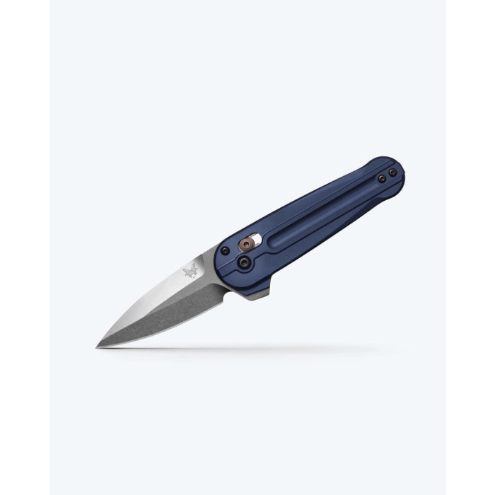 Benchmade Lowden 491SL-13 Folding Knife | Crater Blue Aluminum | CPM-S90V