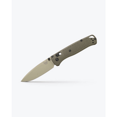 Benchmade Bugout Folding Knife – 3.24” CPM-S30V Drop Point Blade | Dark Olive Grivory® Handle | 535TN-11