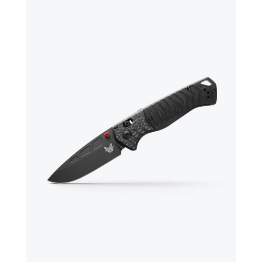 Benchmade PSK 593-02 Folding Knife | Carbon Fiber & Black G10 | CPM MagnaCut
