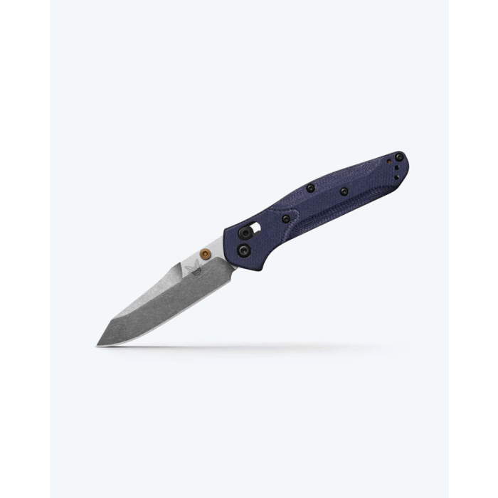 Benchmade Mini Osborne 945-04 Folding Knife | Blue Denim Micarta | M390