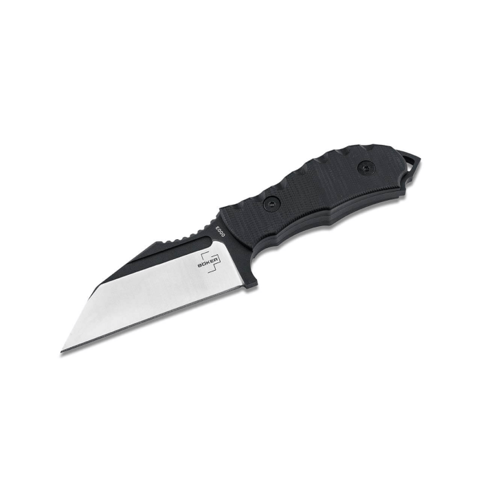 Boker Plus Andhrimnir Mini 02BO091 Fixed Blade – 3.35" D2 Wharncliffe