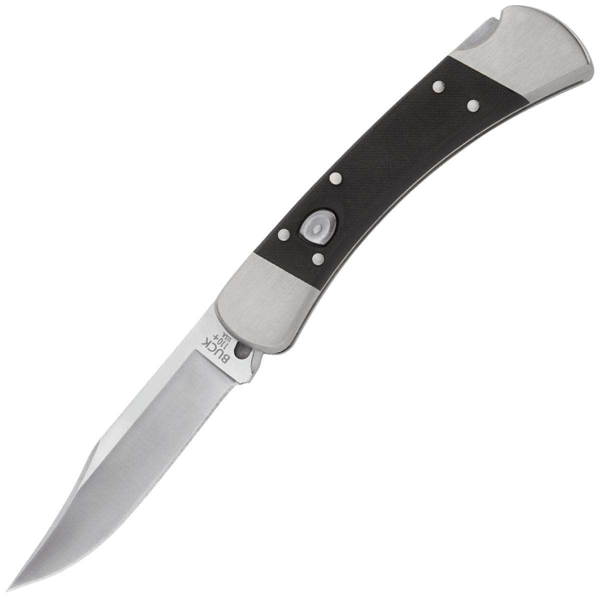 Buck 110 Auto Elite Knife, 3.75" S30V Blade, Black G10 Handle, Sheath - 110BKSA