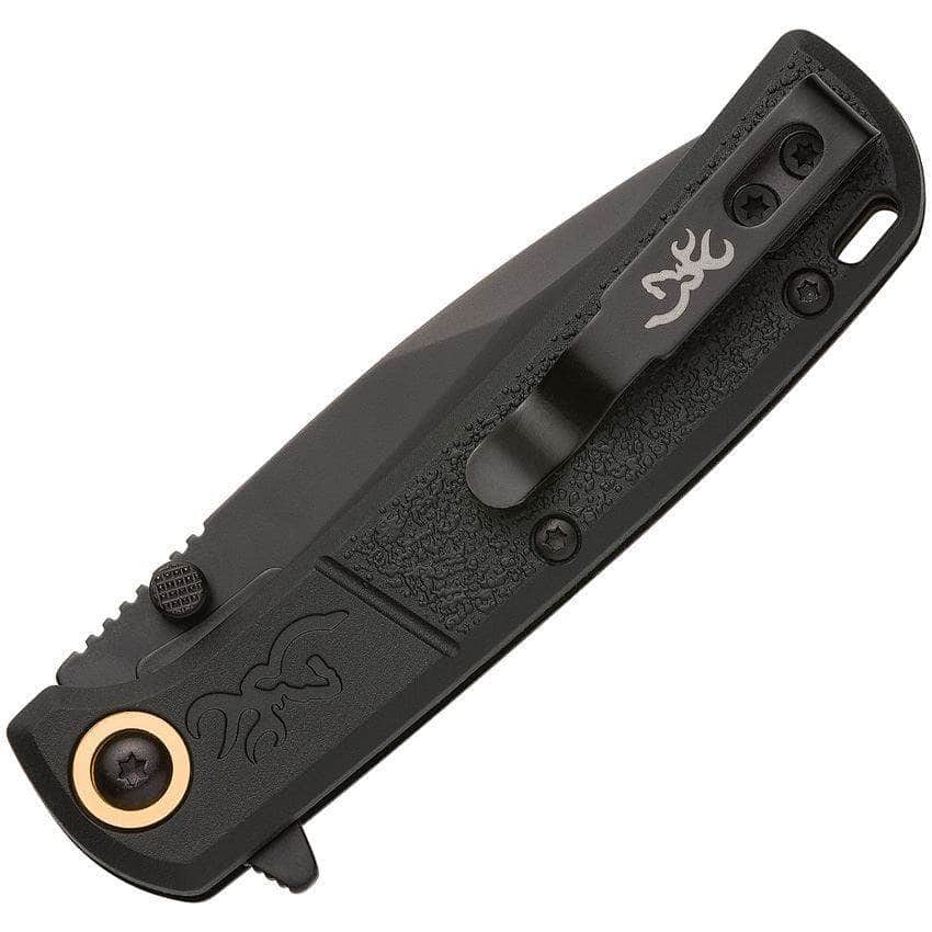 Browning Buckmark Slim Small 3220541B D2 Pocket Knife – Black