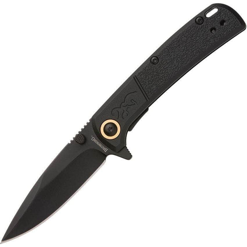 Browning Buckmark Slim Small 3220541B D2 Pocket Knife – Black