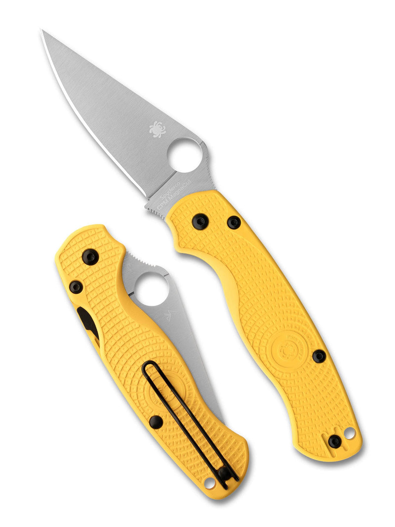 Spyderco Para Military 2 Lightweight Salt C81PYL2 – MagnaCut, Yellow FRN