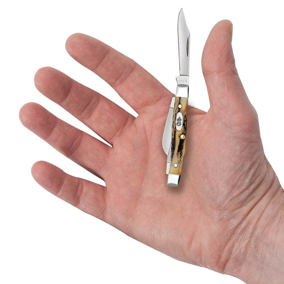 Case 00178 Genuine Stag Small Stockman – 3-Blade Tru-Sharp Stainless
