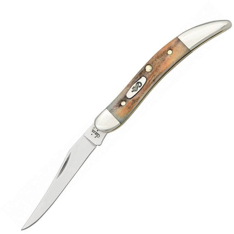 Case 05532 Genuine Stag Small Texas Toothpick – Tru-Sharp Stainless