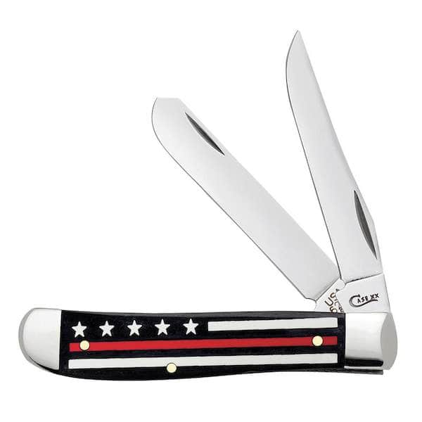 Case Stripes of Service Red Line Mini Trapper 07311