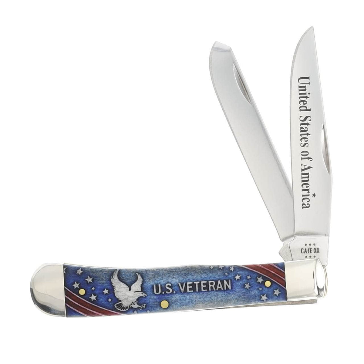 Case U.S. Veteran Trapper Gift Set 16300 – Natural Bone