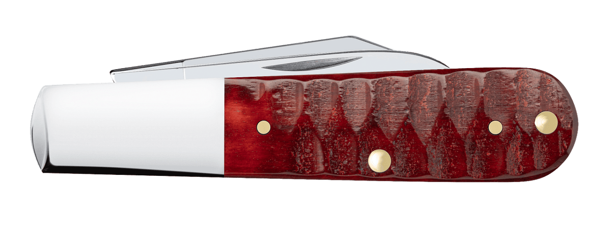 Case 51544 Gator Jigged Old Red Bone Barlow Pocket Knife