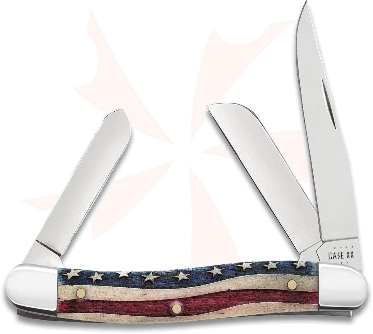 Case Star Spangled Medium Stockman 64136 – Natural Bone