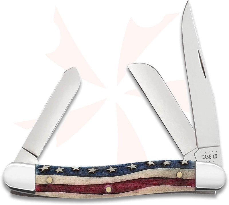 Case Star Spangled Medium Stockman 64136 – Natural Bone