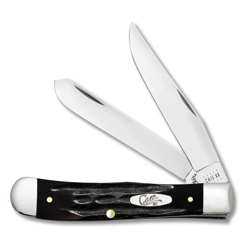 Case Jigged Buffalo Horn Trapper 65010 – Tru-Sharp Stainless