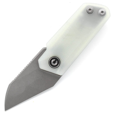 CIVIVI Ki-V Slip Joint Knife, 1.55" Blade, Natural G10 Handle - C2108A