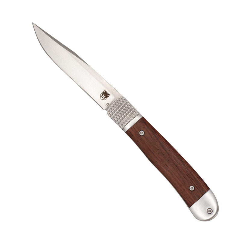 CobraTec Trapper Hidden Release Automatic Knife – Rosewood D2 (CTTHRRSW)