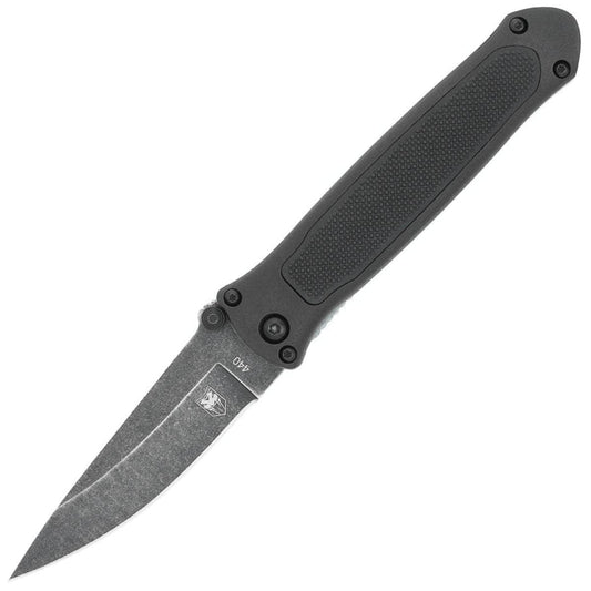 CobraTec Quick Strike, 3.25" Hidden Release Auto Blade, G10 Handle - BLKHRQS