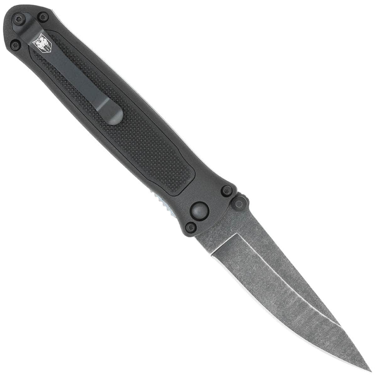 CobraTec Quick Strike, 3.25" Hidden Release Auto Blade, G10 Handle - BLKHRQS