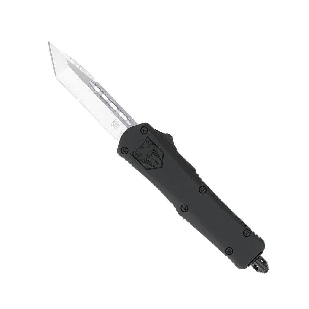 CobraTec Small FS-3 Black Tanto OTF Knife – SBFS-3TNS