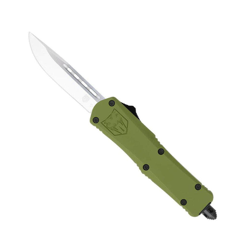CobraTec Small FS-3 OD Green Drop Point OTF Knife – SODFS-3DNS