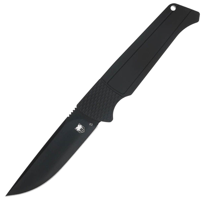 CobraTec Viper Auto Hidden Release, 3.125" D2 Blade, Black Handle - CTVIPERHRBLK