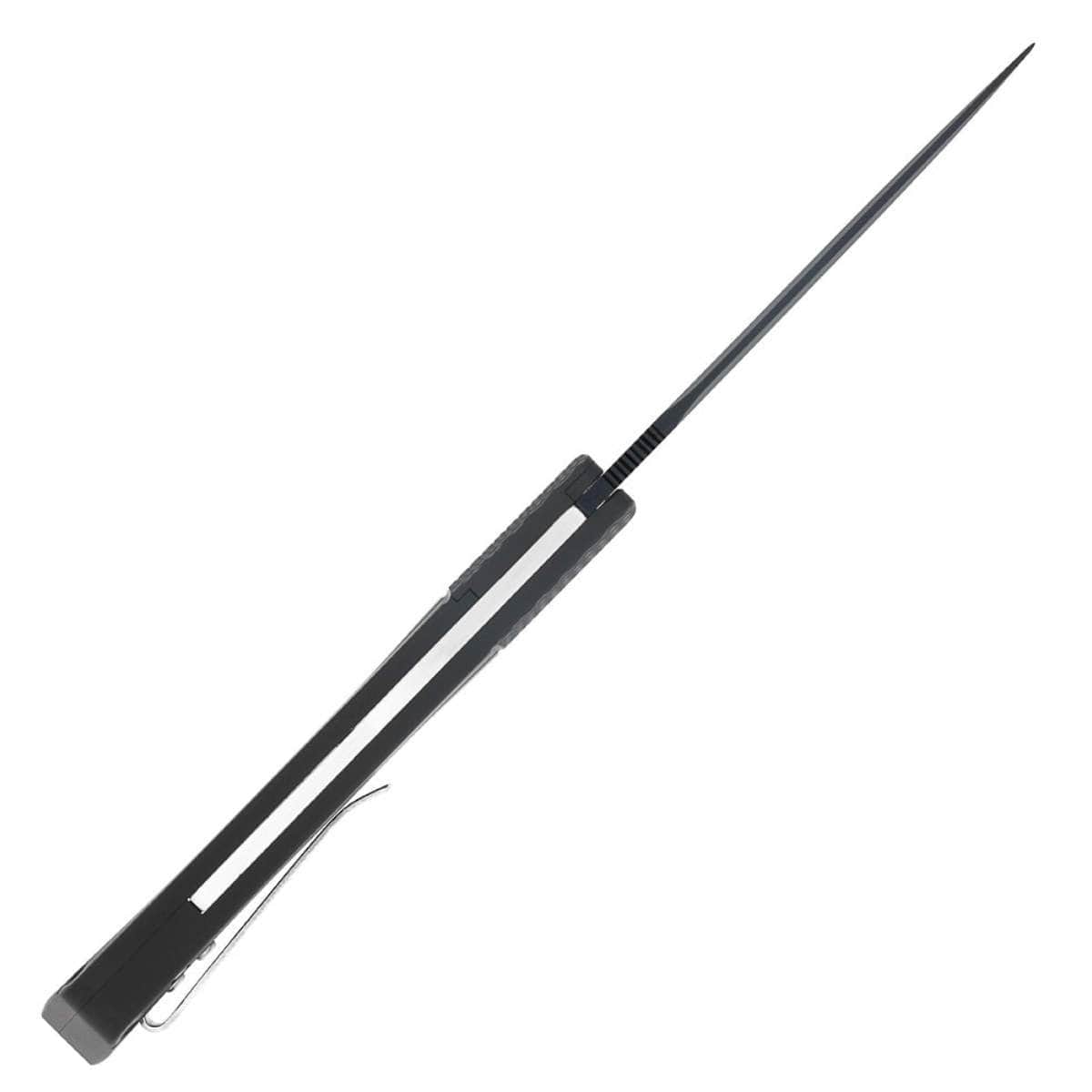 CobraTec Viper Auto Hidden Release, 3.125" D2 Blade, Black Handle - CTVIPERHRBLK