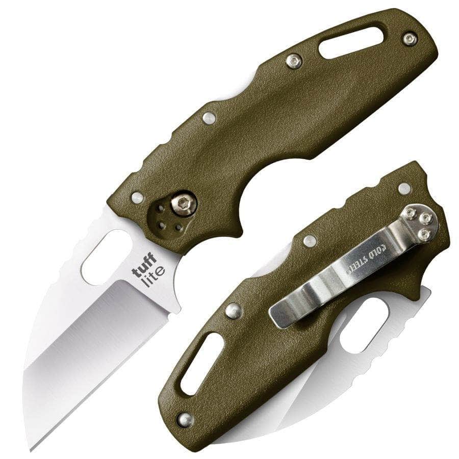 Cold Steel Tuff Lite 20LTG — Plain Edge, OD Green