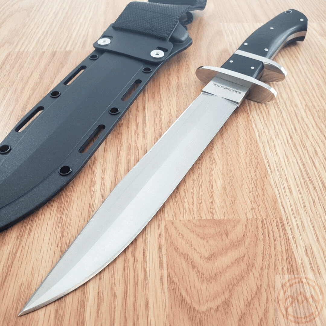 Cold Steel Black Bear Classic 35AR – 8.25" VG-10 San Mai, Black G-10