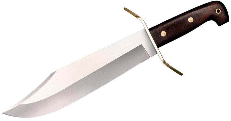 Cold Steel Wild West Bowie 81B – 10.75-inch 1090 Carbon Steel Blade, Rosewood Handle