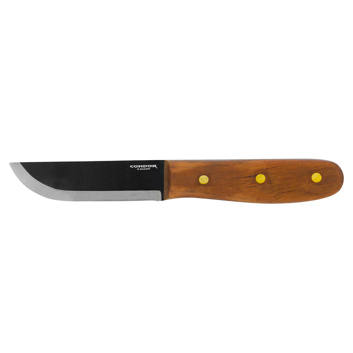 Condor Bushcraft Basic Knife – 4″ 1075 Blade, Walnut Handle