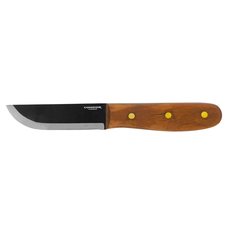 Condor Bushcraft Basic Knife – 4″ 1075 Blade, Walnut Handle