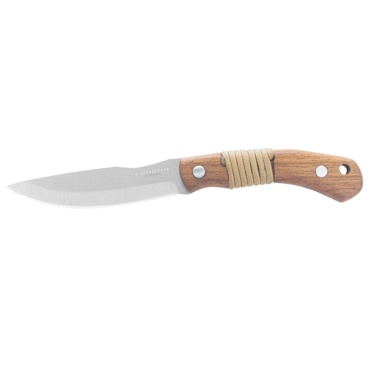 Condor Mountaineer Trail Hunter Knife – 440C Blade, Walnut