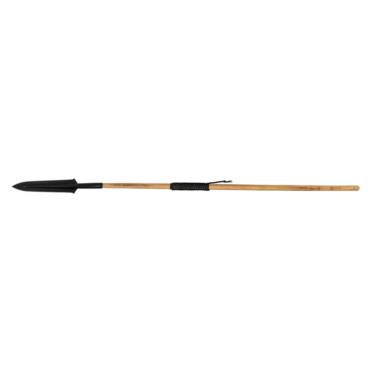 Condor Yari Spear 60908 with black carbon steel blade and long wood shaft