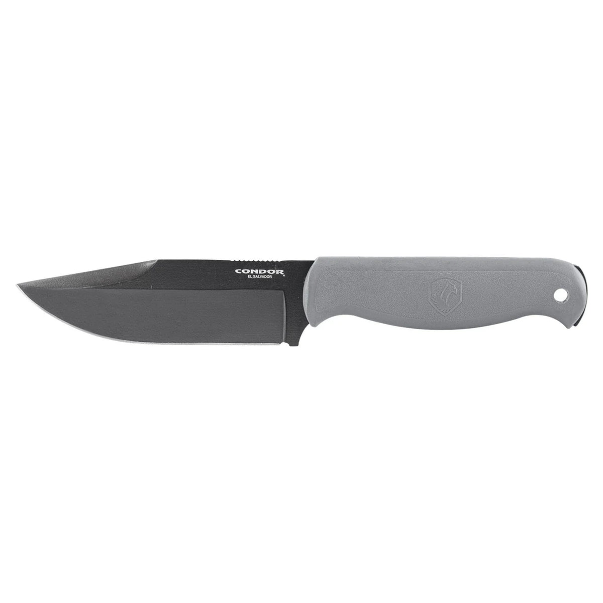 Condor Fighter Rhino Gray Knife – 4.73" 1075 Blade
