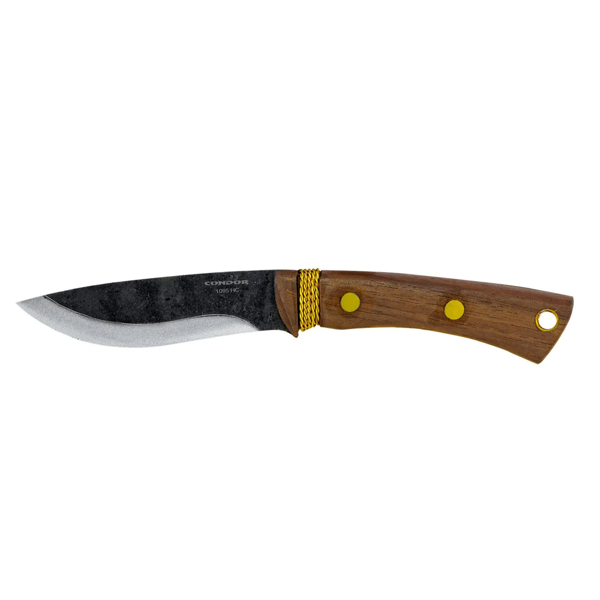 Condor Huron Knife – 4.2" 1095 Blade, Walnut Handle