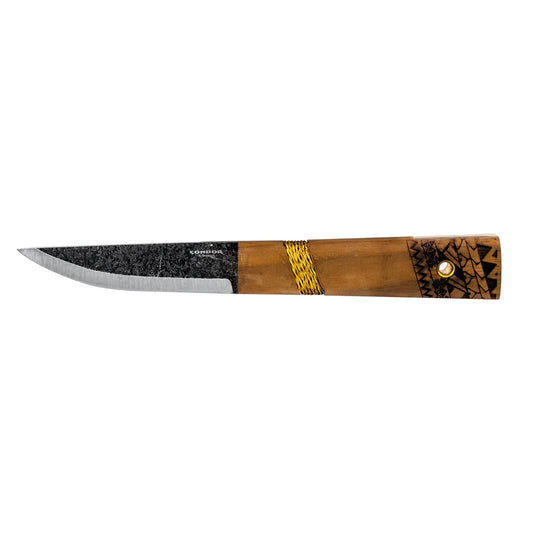 Condor Mini Indigenous Puukko – 3.3" 1095 Blade, Walnut