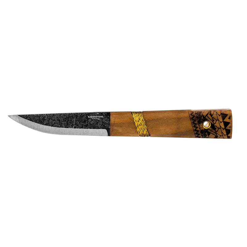 Condor Mini Indigenous Puukko – 3.3" 1095 Blade, Walnut