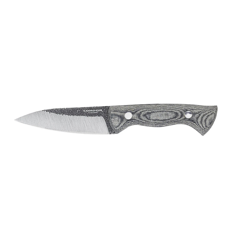 Condor Bush Slicer Sidekick Knife – 4.26″ 1095 Blade, Micarta